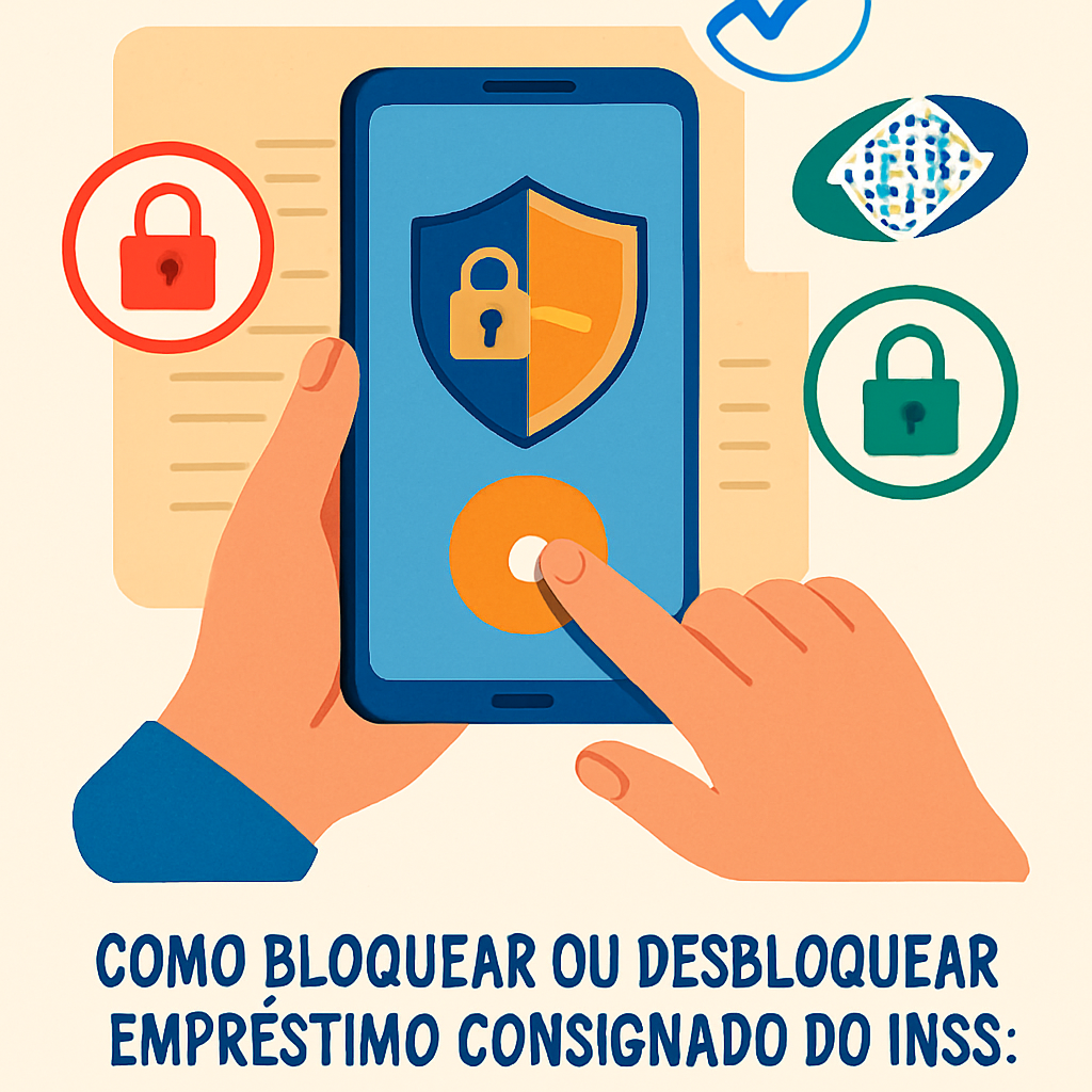 Bloqueio e desbloqueio de empréstimo consignado INSS