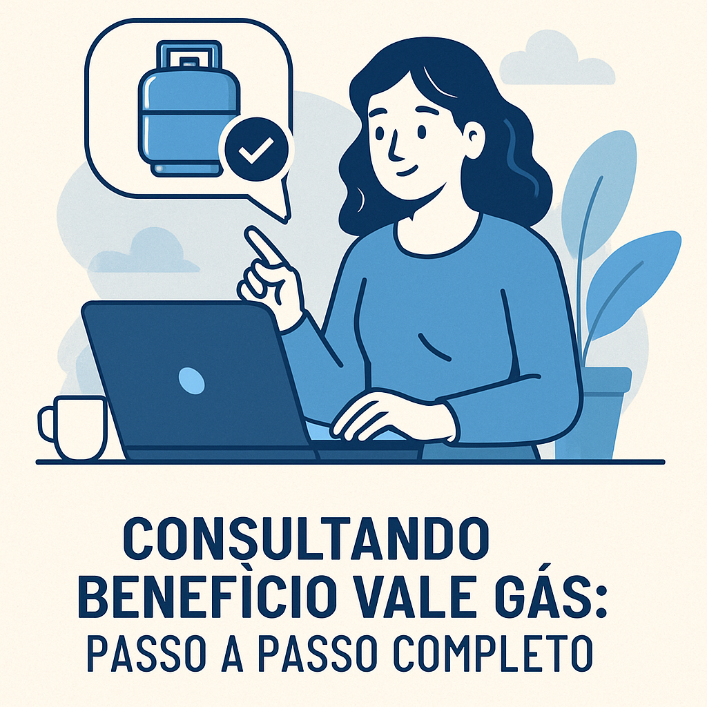 Consulta ao benefício Vale Gás no celular