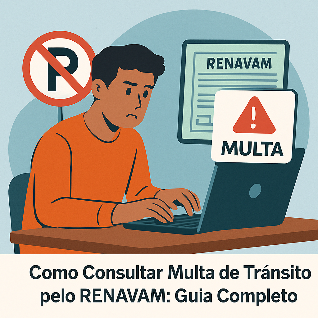 Consulta de multa de trânsito pelo RENAVAM