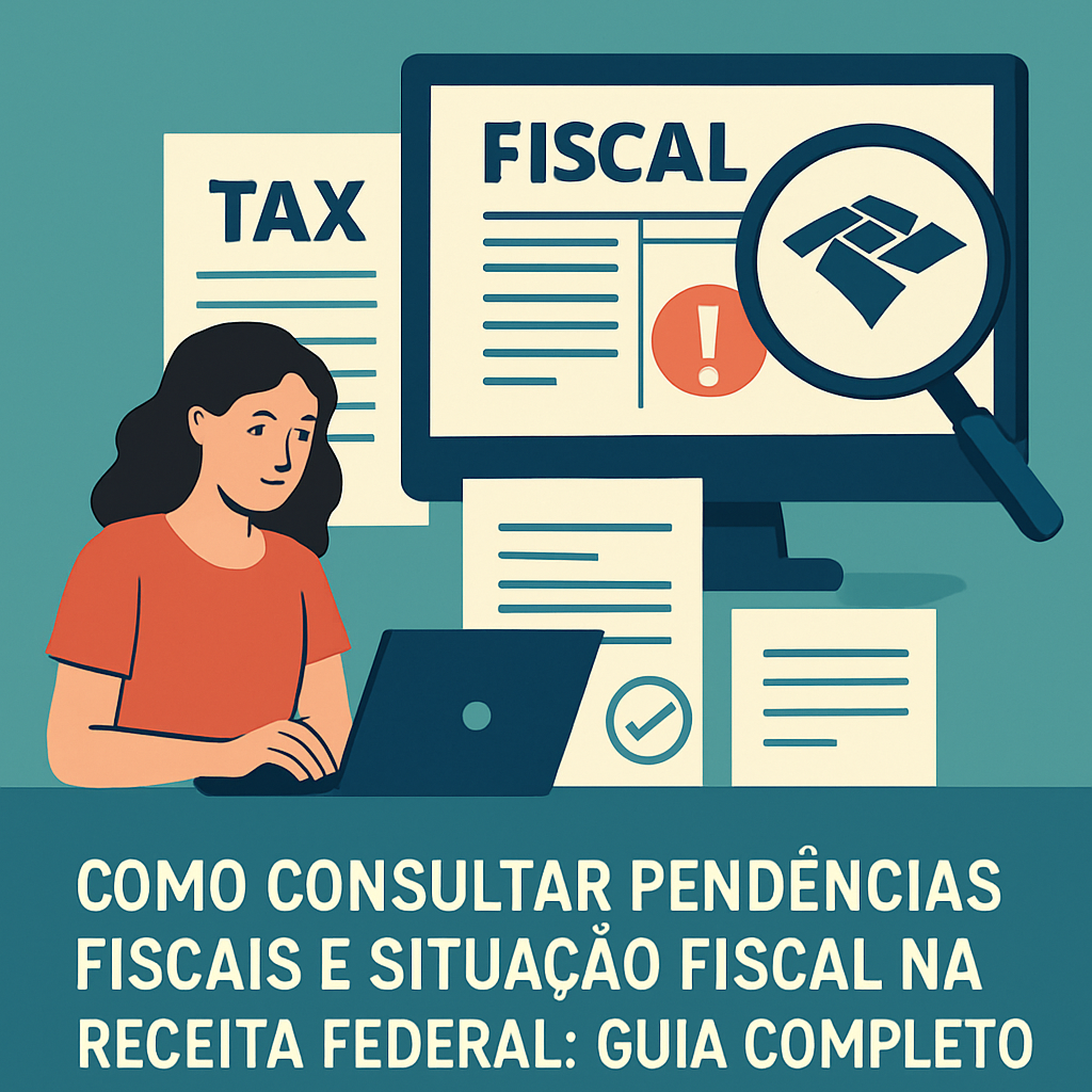 Consulta de pendências fiscais na Receita Federal