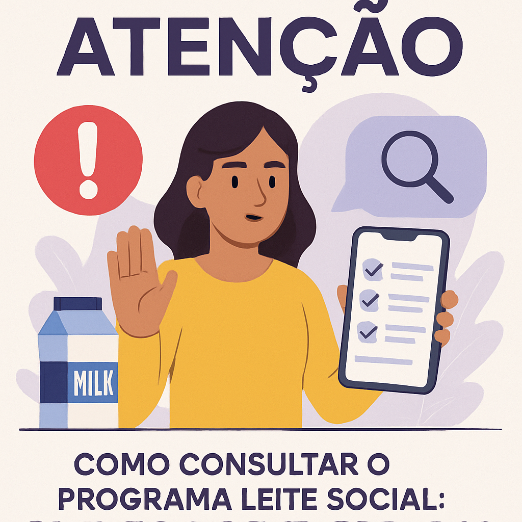 Guia para consultar o Programa Leite Social