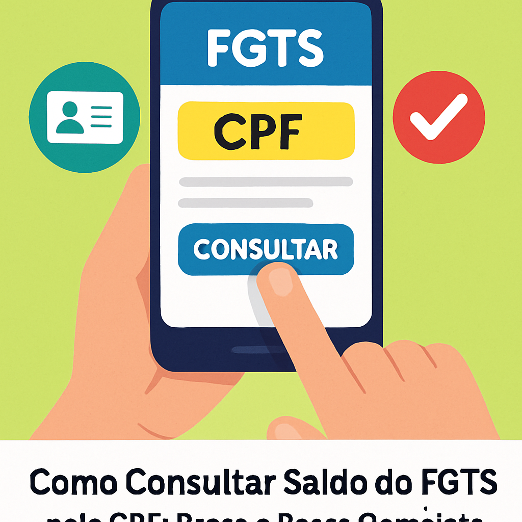 Consulta de saldo do FGTS pelo CPF
