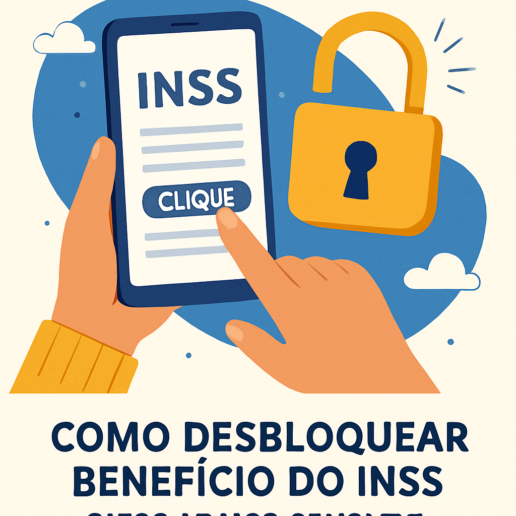 Passo a passo para desbloquear benefício do INSS