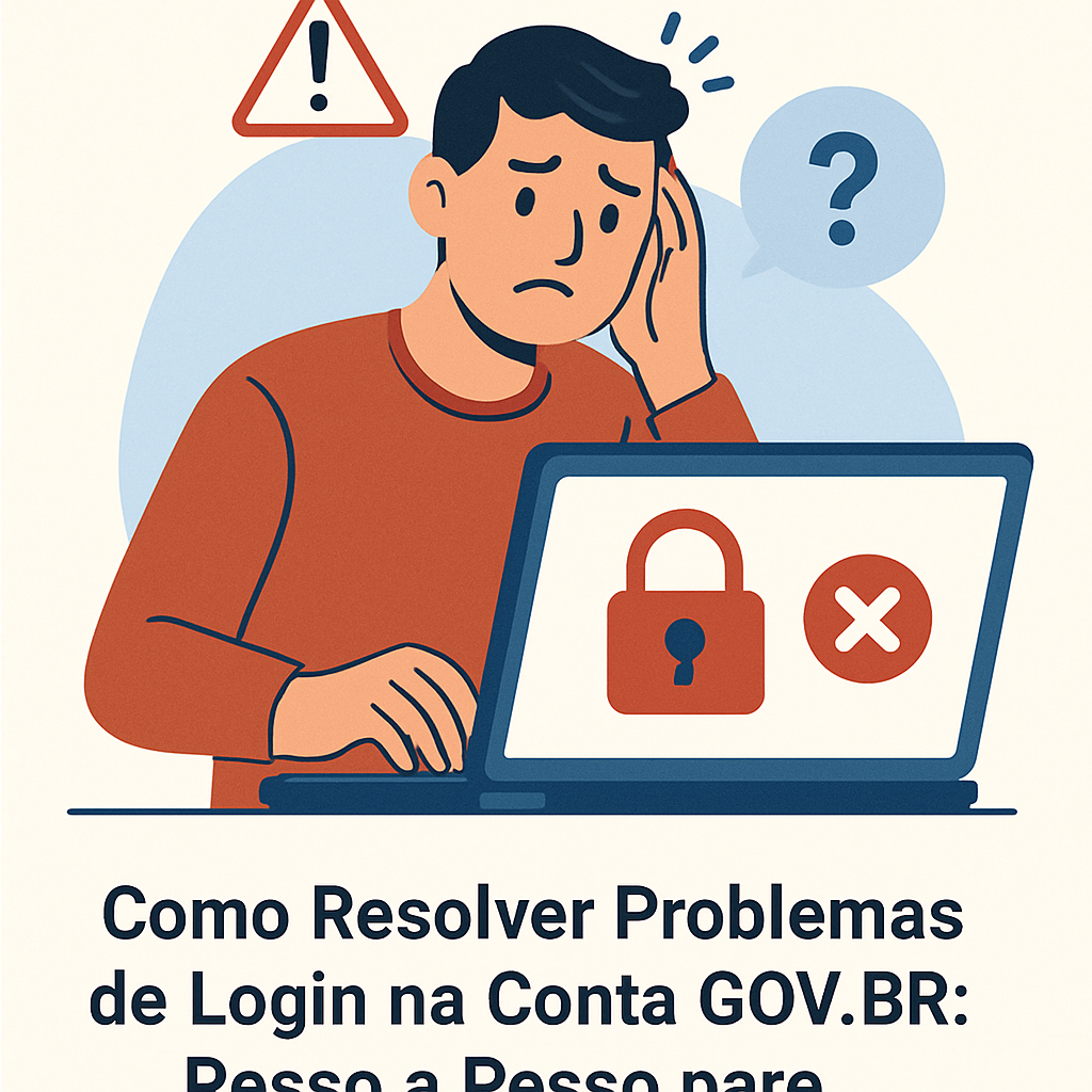 Tela de login da conta GOV.BR