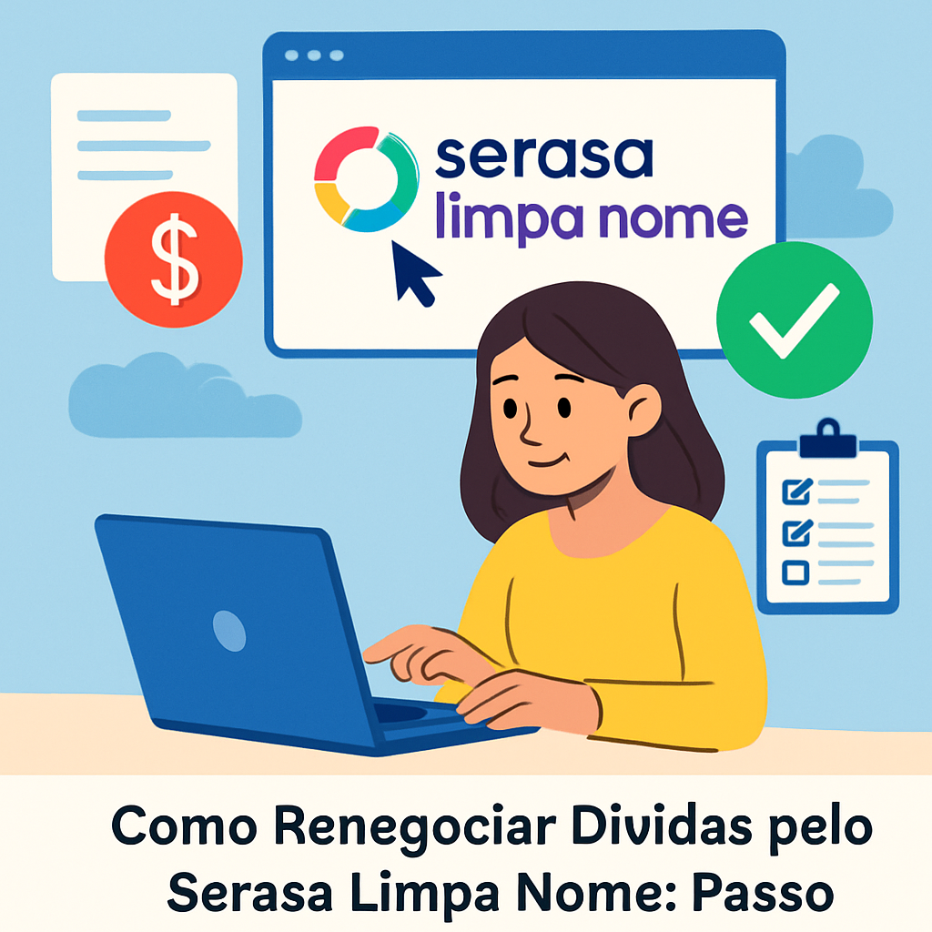 Renegociando dívidas pelo Serasa Limpa Nome