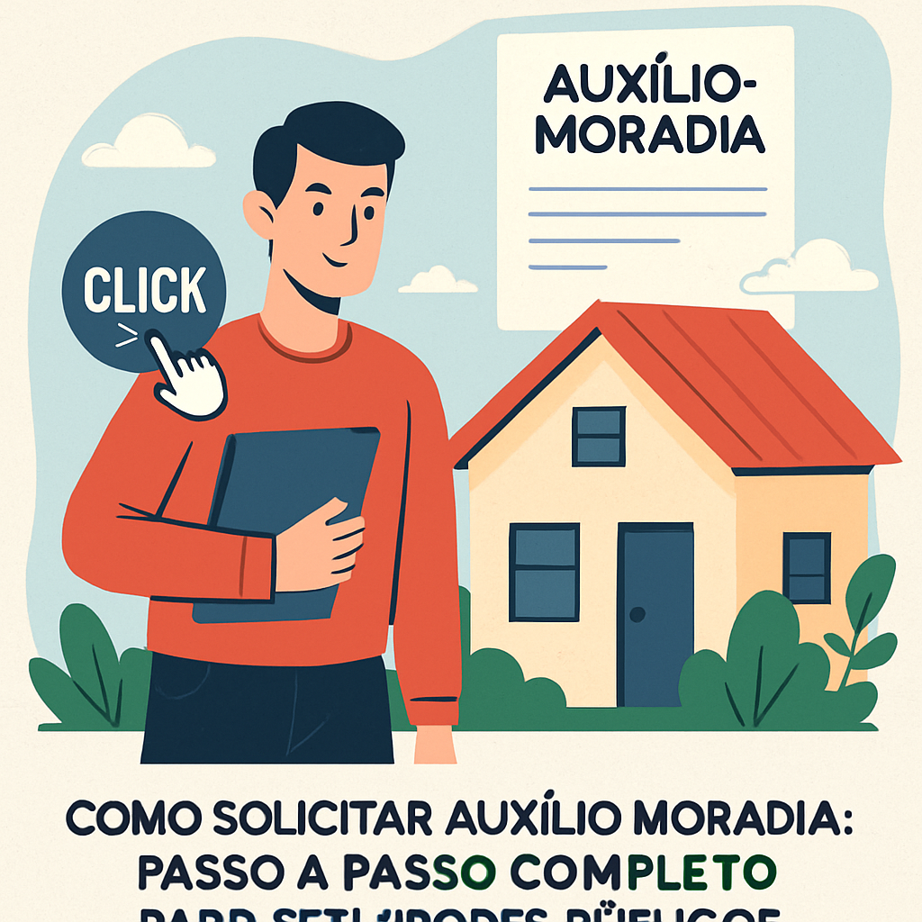 Guia passo a passo para solicitar auxílio moradia para servidores públicos